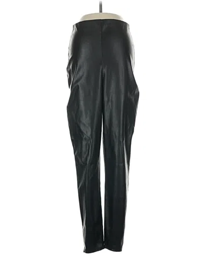 Pre-owned Missguided Track Pants In Black