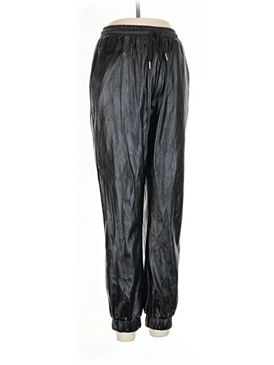 Pre-owned Missguided Track Pants In Black