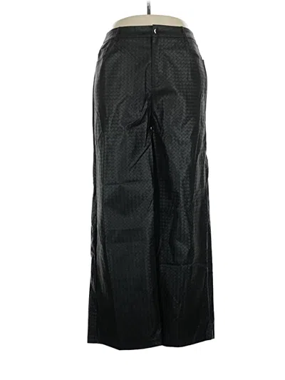 Pre-owned Missguided Track Pants In Black
