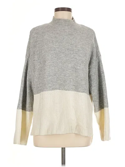 Pre-owned Missguided Turtleneck Sweater In Gray
