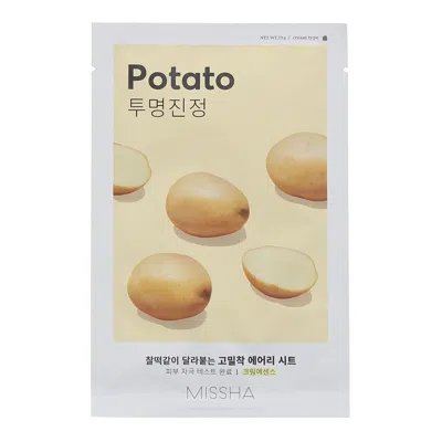 Missha Ladies Airy Fit Potato Sheet Mask 0.64 oz Skin Care 8809581454767