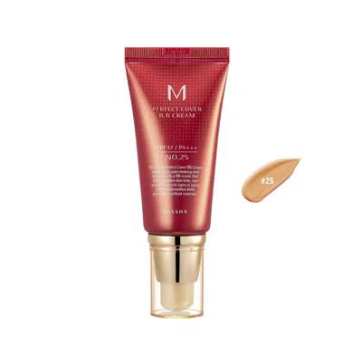 Missha Ladies M Perfect Cover Bb Cream 1.69 oz Warm Beige #25 8809530064955 In ["beige"]