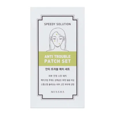 Missha Unisex Speedy Solution Anti Trouble Patch Set 8806185764483