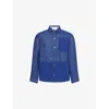 Missing Clothier Adet/klein Patch-pocket Relaxed-fit Linen Jacket