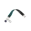 Mission Atelier Women's Ascension Bracelet In Green Navy And Gold Ribbon In Green