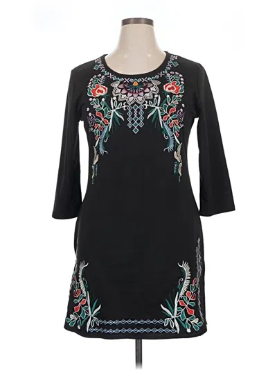 Pre-owned Misslook Casual Dress In Black
