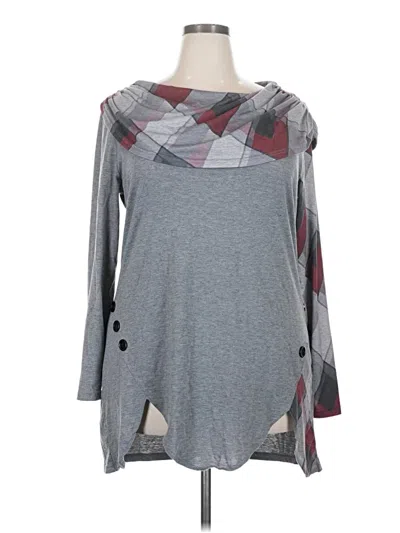 Pre-owned Misslook Casual Dress In Gray
