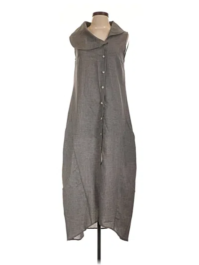 Pre-owned Misslook Casual Dress In Gray