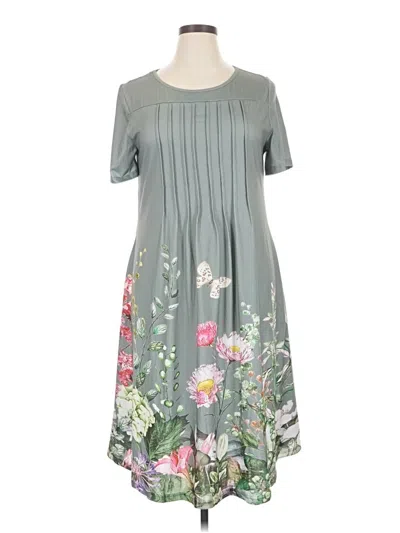 Pre-owned Misslook Casual Dress In Gray