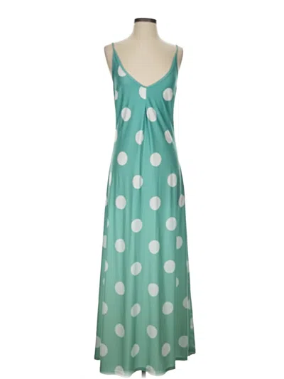 Pre-owned Misslook Casual Dress In Green