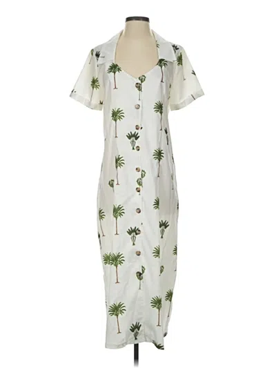 Pre-owned Misslook Casual Dress In Ivory