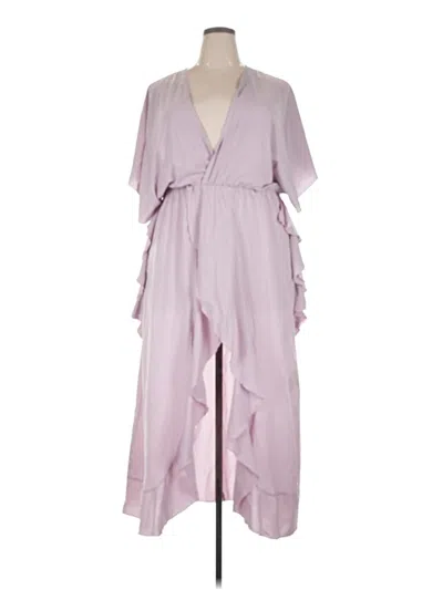Pre-owned Misslook Casual Dress In Purple