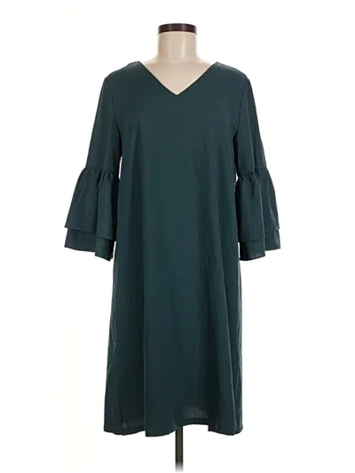 Pre-owned Misslook Casual Dress In Teal