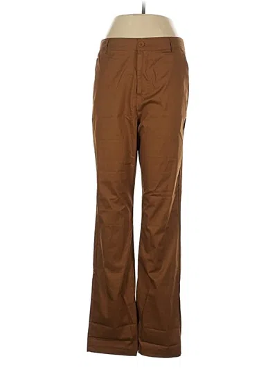 Pre-owned Misslook Casual Pants In Brown