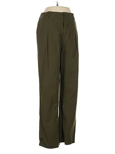 Pre-owned Misslook Casual Pants In Green