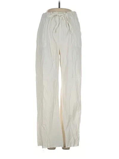 Pre-owned Misslook Casual Pants In Ivory