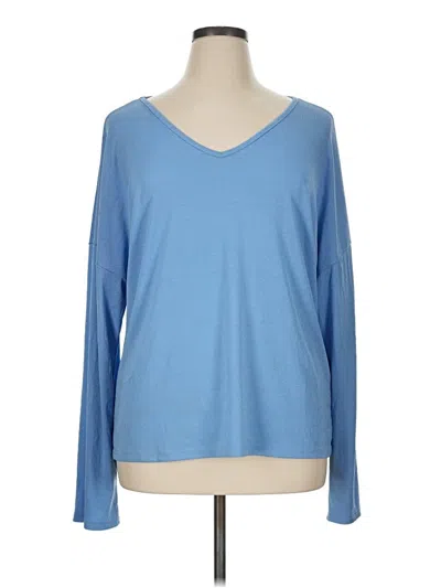 Pre-owned Misslook Long Sleeve T-shirt In Blue