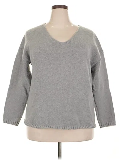Pre-owned Misslook Pullover Sweater In Gray