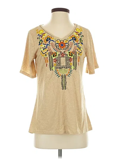 Pre-owned Misslook Short Sleeve T-shirt In Brown