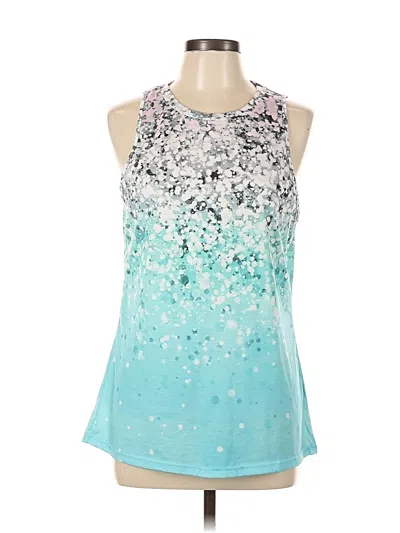 Pre-owned Misslook Sleeveless Blouse In Blue