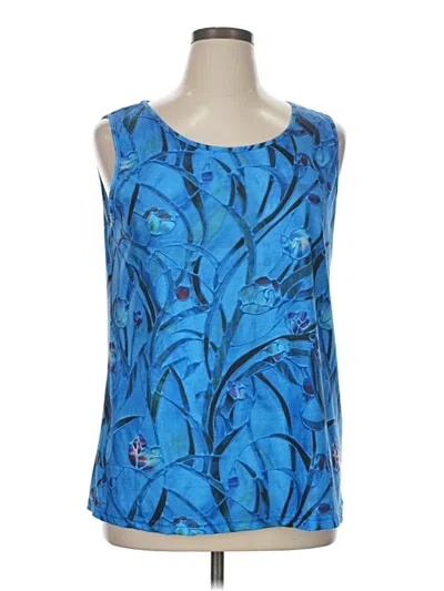 Pre-owned Misslook Sleeveless T-shirt In Blue