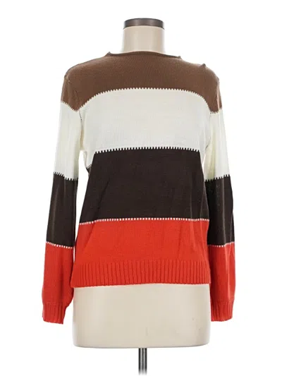 Pre-owned Misslook Turtleneck Sweater In Brown