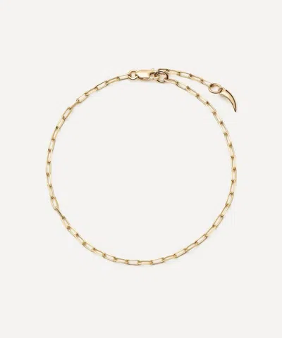 Missoma 14ct Gold Fine Classic Paperclip Chain Bracelet
