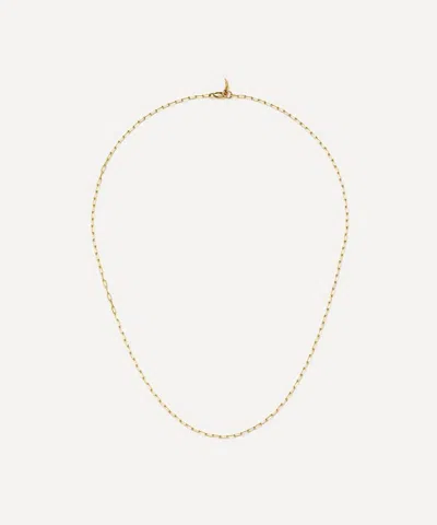 Missoma 14ct Gold Fine Classic Paperclip Chain Necklace