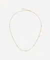 Missoma 14ct Gold Fine Floating Diamond Necklace