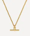 Missoma 18ct Gold-plated Chunky T-bar Pendant Necklace In Gold