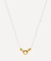 Missoma 18ct Gold-plated Harris Reed In Good Hands Drop Pendant Necklace