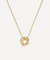 Missoma 18ct Gold-plated Molten Open Pendant Necklace