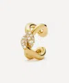 Missoma 18ct Gold-plated Molten Snow Ear Cuff In Gold