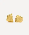 Missoma 18ct Gold-plated Ripple Stud Earrings