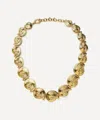 Missoma Womens Spiral Statement 18ct Yellow Gold-plated Brass Necklace In Gold