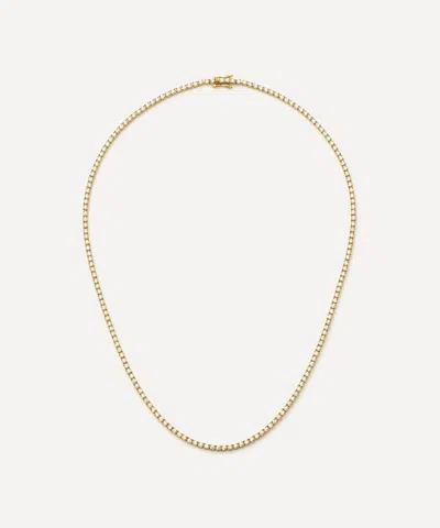 Missoma 18ct Gold-plated Vermeil Silver Classic Tennis Necklace