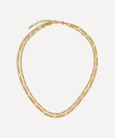 Missoma 18ct Gold-plated Vermeil Silver Filia Double Chain Necklace