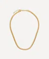 Missoma 18ct Gold-plated Vermeil Silver Flat Snake Chain Necklace