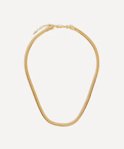 Missoma 18ct Gold-plated Vermeil Silver Flat Snake Chain Necklace