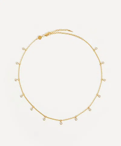 Missoma 18ct Gold-plated Vermeil Silver Interstellar Drop Choker Necklace