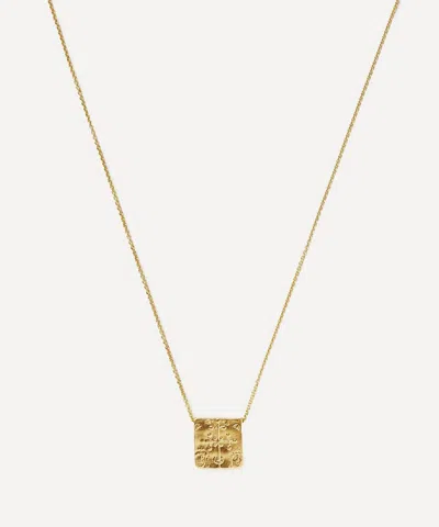 Missoma 18ct Gold-plated Vermeil Silver Lucy Williams Byzantine Coin Pendant Necklace