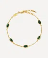 Missoma 18ct Gold-plated Vermeil Silver Magma Gemstone Charm Bracelet