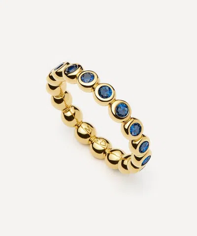 Missoma 18ct Gold-plated Vermeil Silver Tennis Stacking Ring