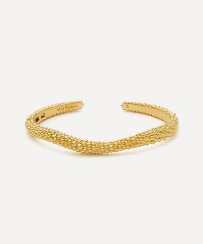 Missoma 18ct Gold-plated Baya Claw Cuff Bracelet