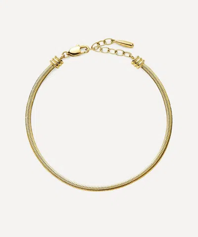 Missoma 18ct Gold-plated Classic Snake Chain Bracelet