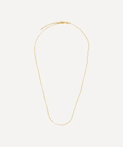 Missoma 18ct Gold-plated Vermeil Silver Long Bobble Chain Necklace