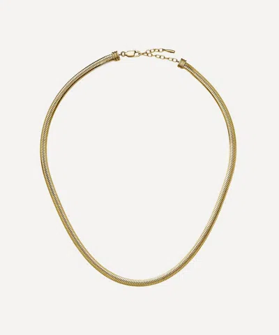 Missoma 18ct Gold-plated Wide Snake Chain Necklace