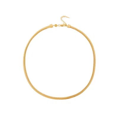 Missoma 18kt Gold Vermeil Snake Chain Necklace
