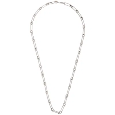 Missoma Aegis Silver-plated Chain Necklace In Metallic