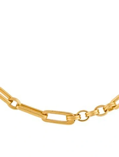 Pre-owned Missoma Axiom Chain Necklace, 17.25" In Multi